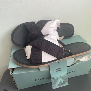 Toms Viv Sandals, black, 8.5